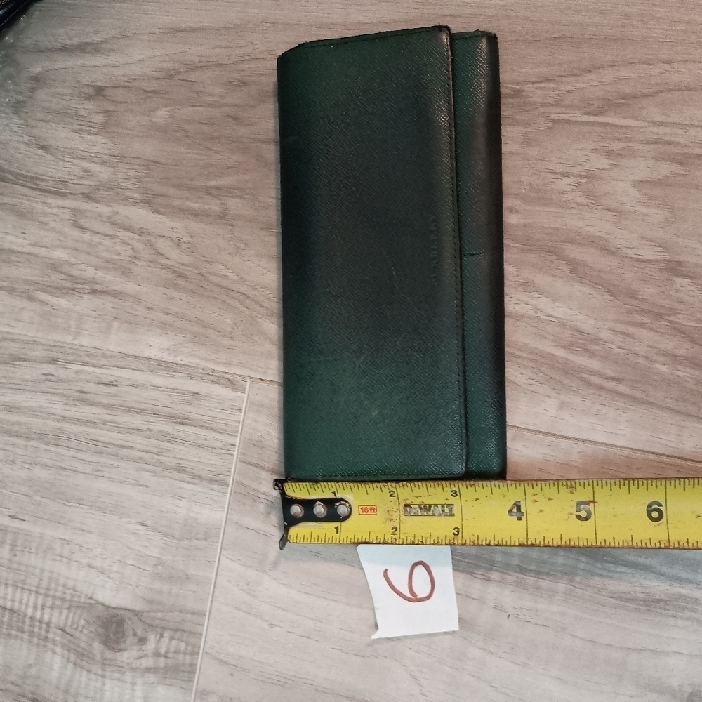 Burberry - dark green wallet bifold - Authentic - Picture 15 of 15